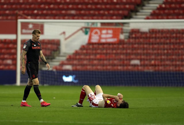 Nottingham Forest v Stoke City – Sky Bet Championship – The City Ground