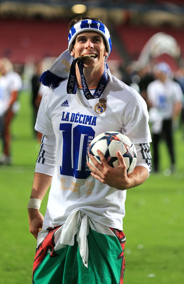 Gareth Bale won four Champions League at Real Madrid