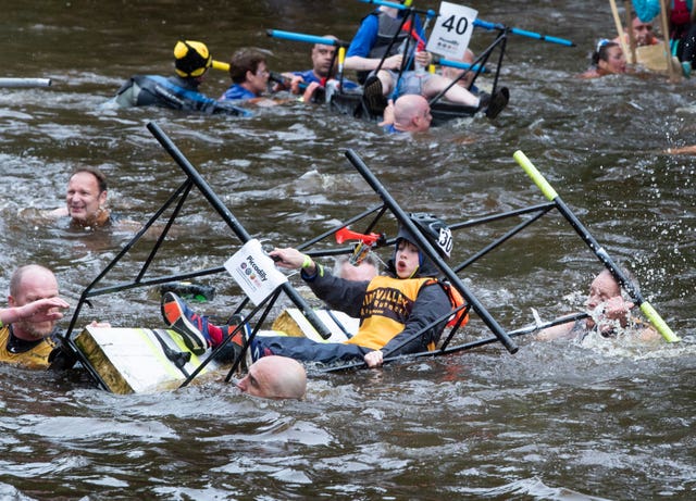 Great Knaresborough Bed Race
