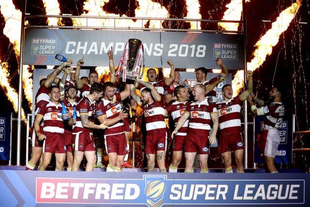 Wigan are the defending Super League champions