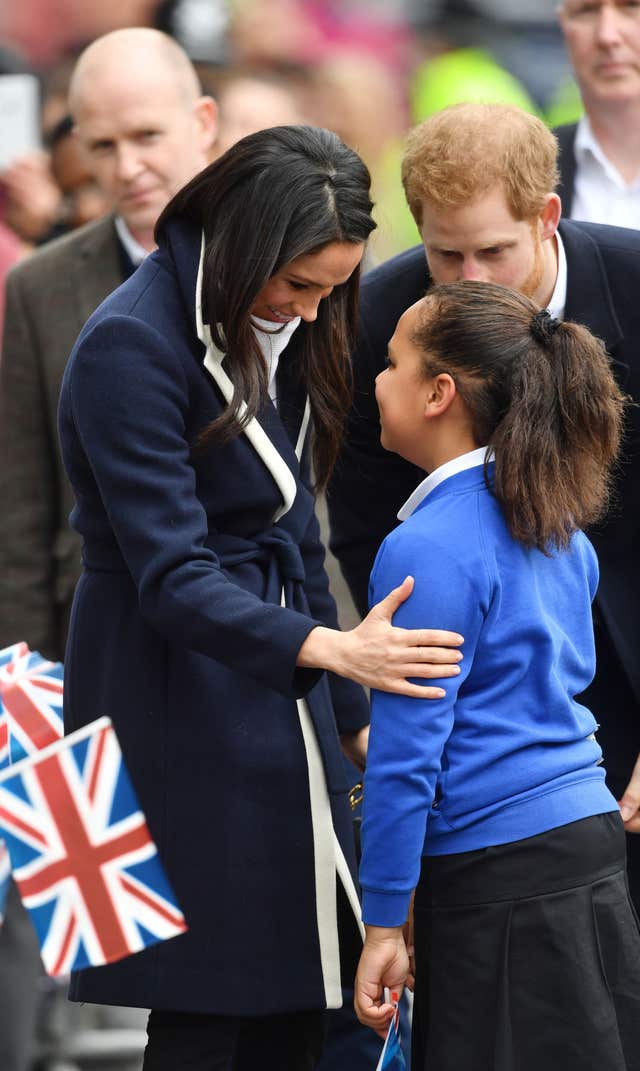 Prince Harry and Meghan Markle visit Birmingham