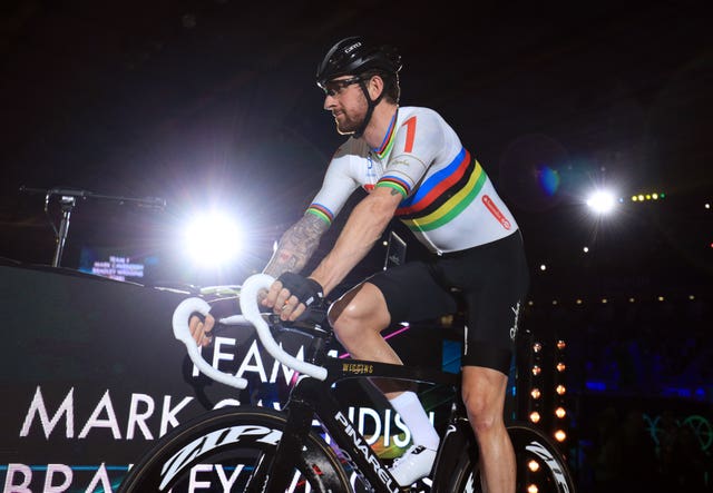 Great Britain’s Sir Bradley Wiggins attempted t set a record along the road (Adam Davy/PA)