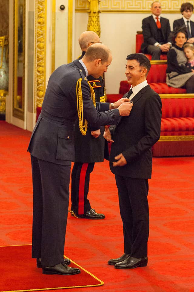 ISoft Cell frontman Marc Almond is made an OBE (Dominic Lipinski/PA)