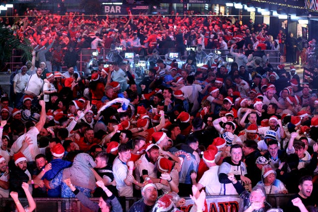 Fans watch England v Senegal – FIFA World Cup 2022