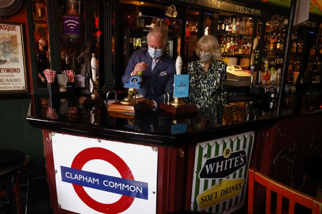 Royal visit to Clapham