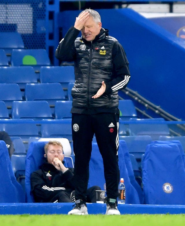 Chris Wilder and Sheffield United are up against it
