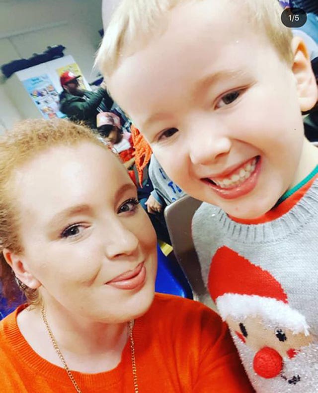 rthur Labinjo-Hughes with his natural mother, Olivia Labinjo-Halcrow (Olivia Labinjo-Halcrow/PA)