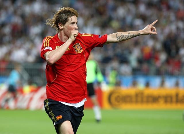 Fernando Torres' strike secured victory for Spain against Germany in the Euro 2008 final in Vienna (EMPICS).