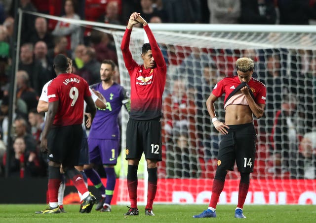 Manchester United have bounced back from their emphatic defeat to Tottenham (Nick Potts/PA).