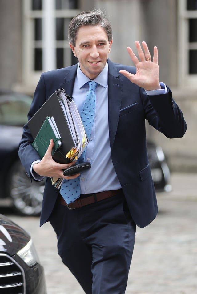 Irish government cabinet meeting