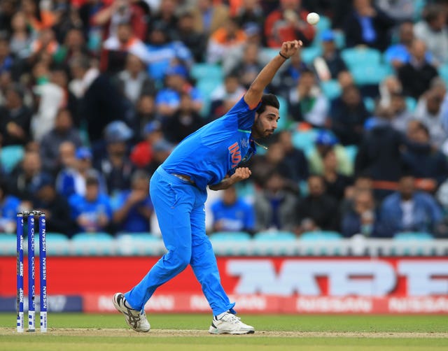 Bhuvneshwar Kumar is back in contention for India (Nigel French/PA)