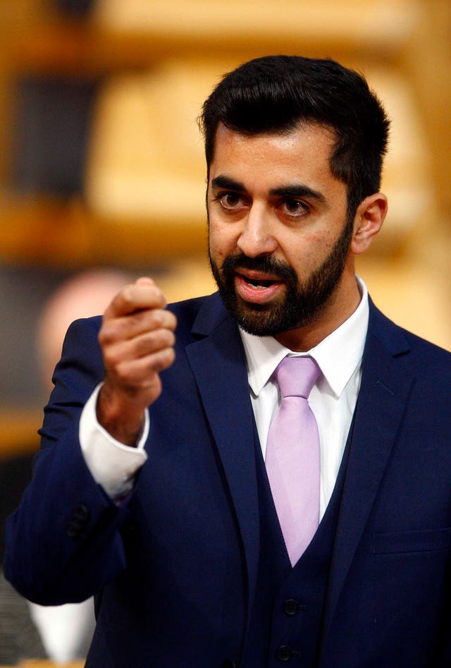 Humza Yousaf statement