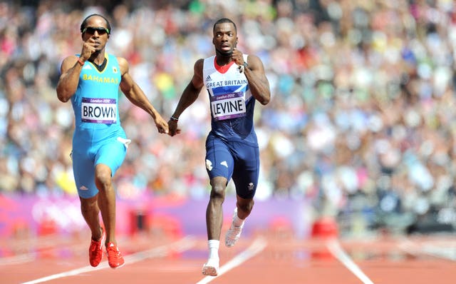 Levine (right) competed for Great Britain at the London 2012 Olympics (Martin Rickett/PA).