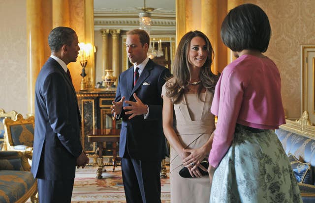 The Obamas and the Cambridges