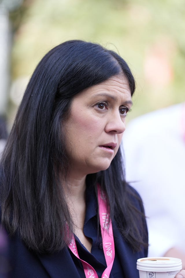 Culture Secretary Lisa Nandy at the Labour Party conference