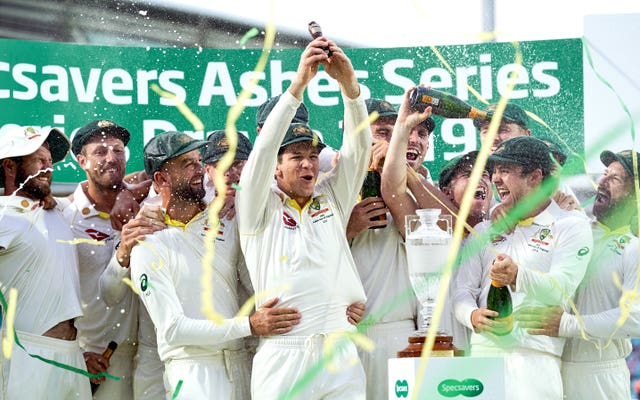 Australia captain Paine lifted the run after they retained the Ashes having won the previous series down under