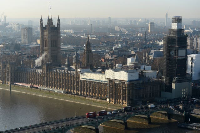 London skyline stock