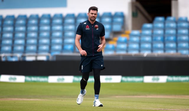 James Anderson has worked his way back to fitness 