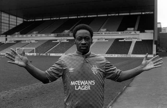 Mark Walters won three league titles in four season with Rangers 