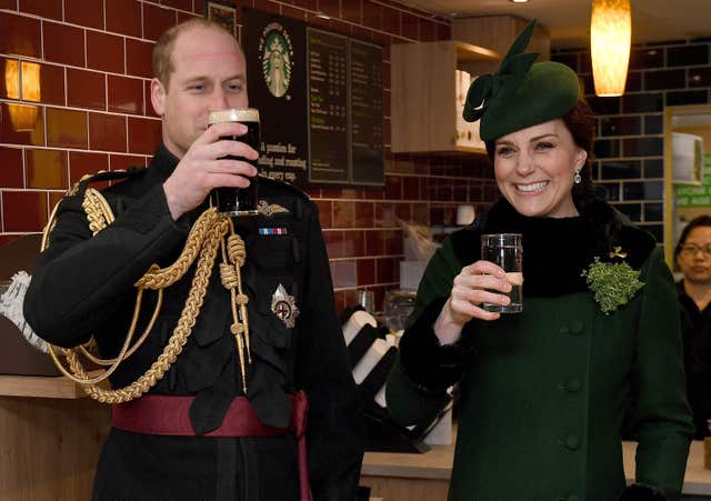 Irish Guards St Patrick’s Day parade