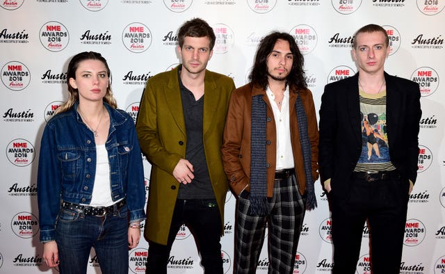 NME Awards 2016 with Austin Texas – London