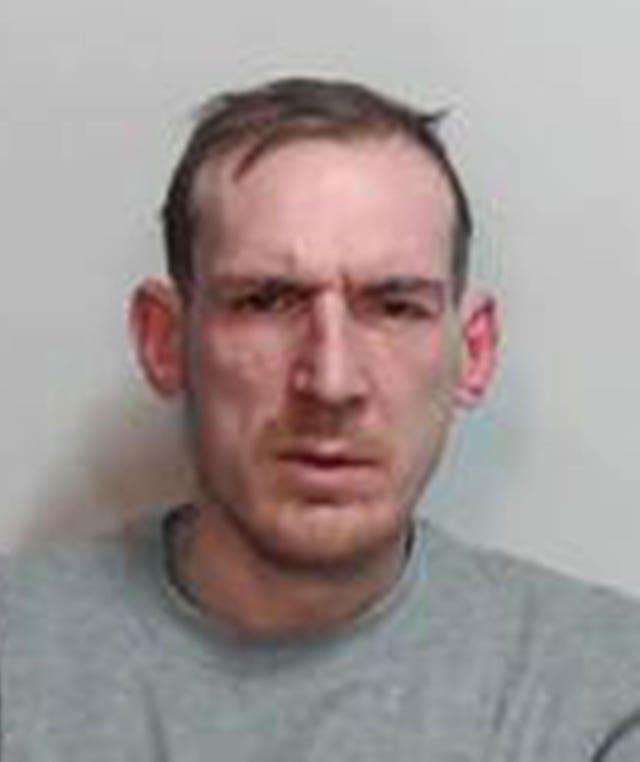 Handout mugshot of Grant Hunter