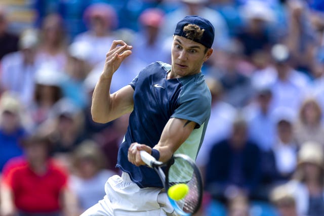 Jack Draper has been showing his potential on grass