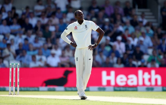 Jofra Archer is facing around three months on the sidelines (Tim Goode/PA)