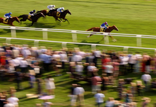 Injazati (right) is expected to go on to better things after completing a hat-trick at Newbury