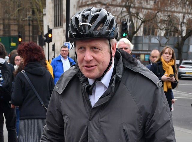 Boris Johnson (Dominic Lipinski/PA)