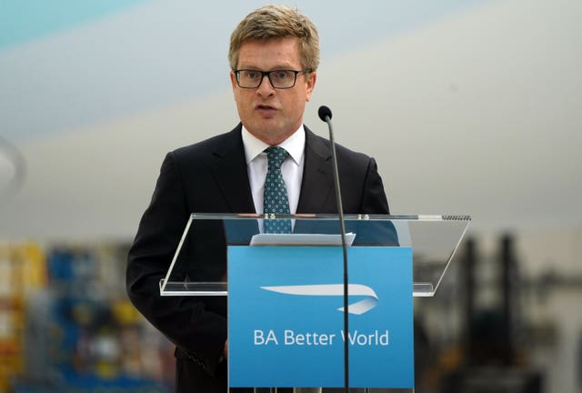 British Airways sustainability announcement
