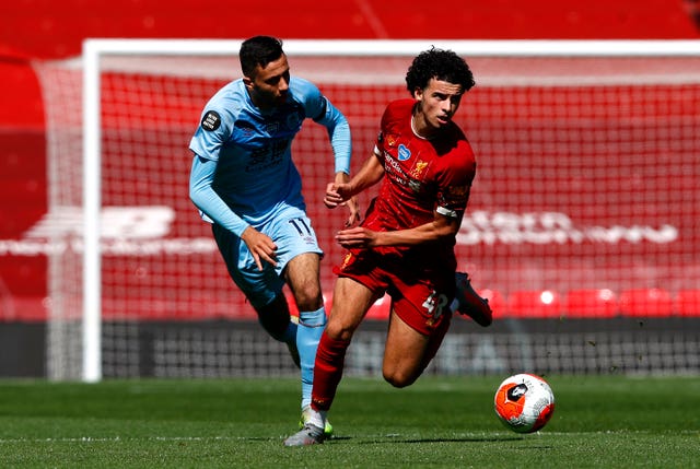 Curtis Jones impressed against Burnley