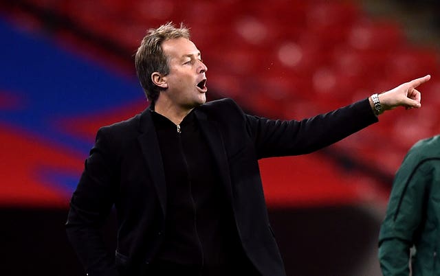 Denmark manager Kasper Hjulmand knows his team faces an uphill task