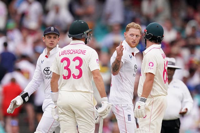 Stokes clashes with Labuschagne