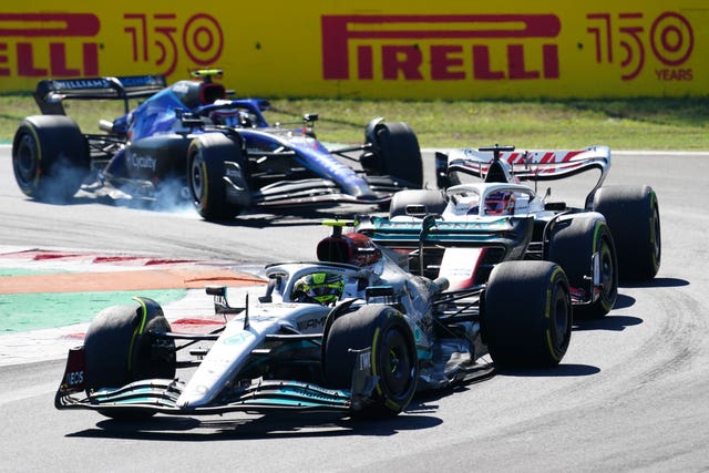 Lewis Hamilton finished fifth at Sunday's Italian Grand Prix