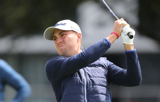 Justin Thomas is adapting to 'the new normal' (Niall Carson/PA)