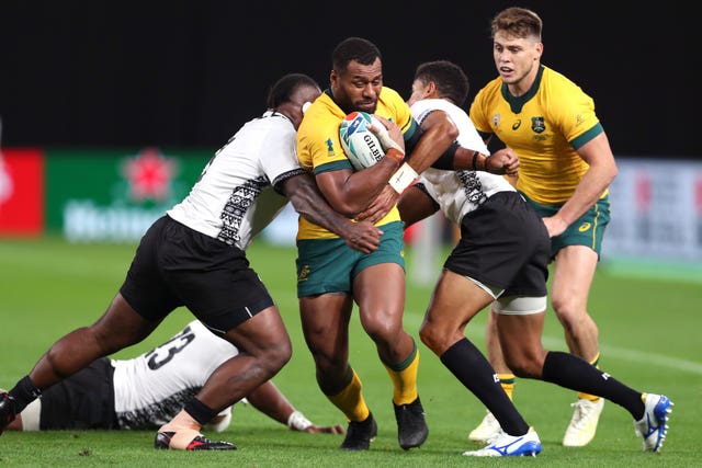 England will hope to contain Samu Kerevi 