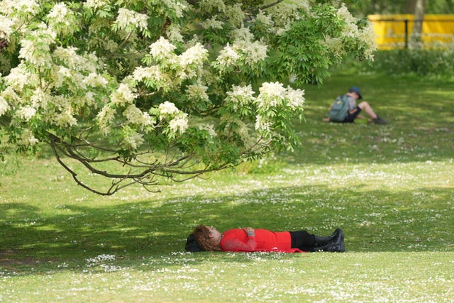Spring weather May 1st 2025