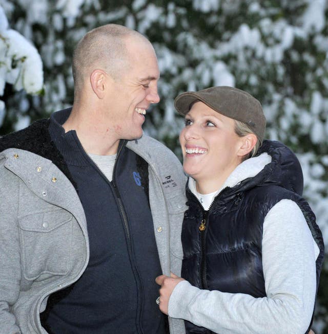 Zara and Mike Tindall