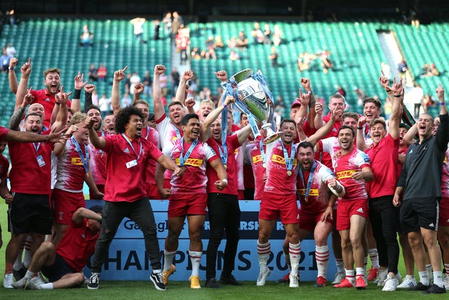 Harlequins won the 2021 Premiership title playing a thrilling style of rugby