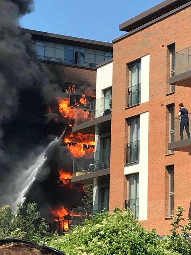 Fire in West Hampstead