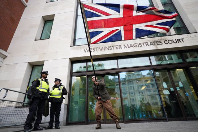 Tommy Robinson court case
