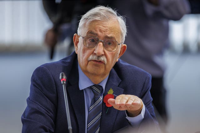 Alan Chambers speaks at the Policing Board Accountability meeting