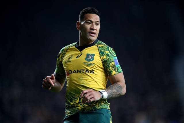 Israel Folau File Photo