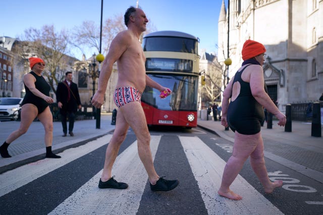 Hampstead Ponds swimmers