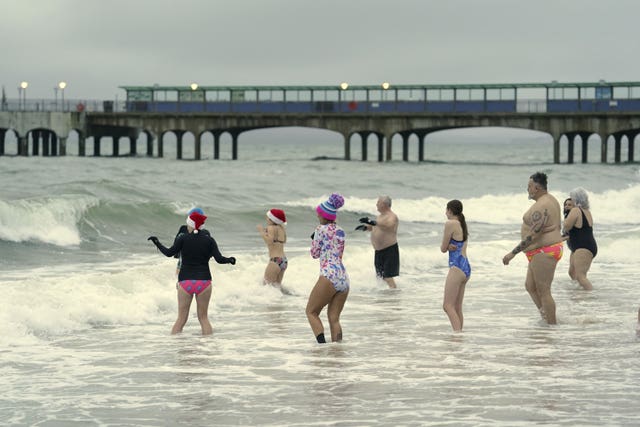 Christmas Day swim 2022