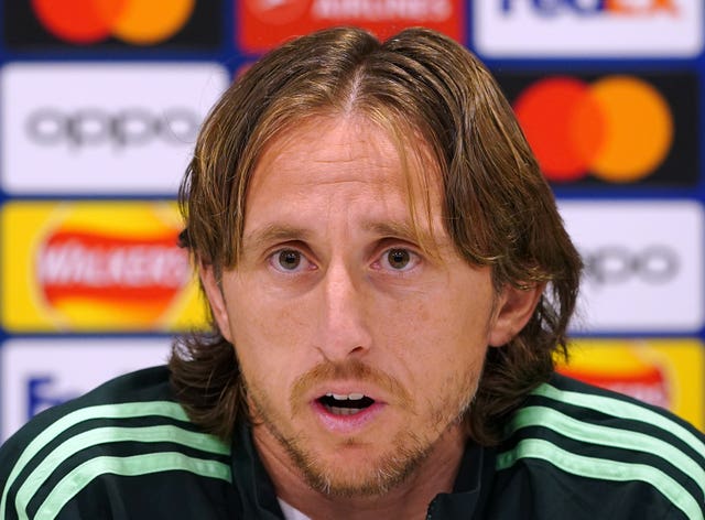 Real Madrid’s Luka Modric