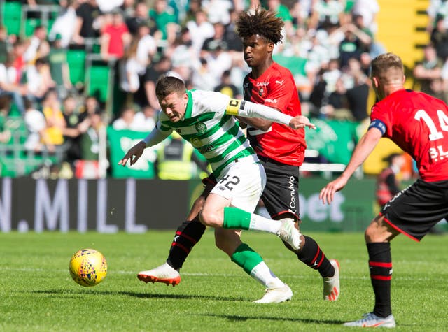 Celtic took on Rennes in a friendly last summer