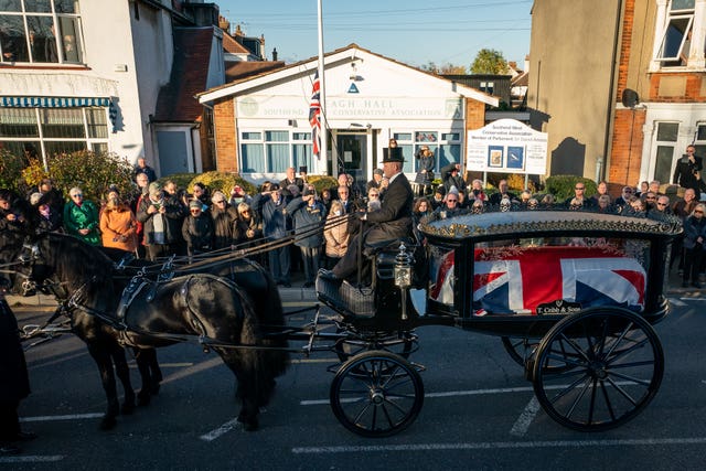 Sir David Amess funeral
