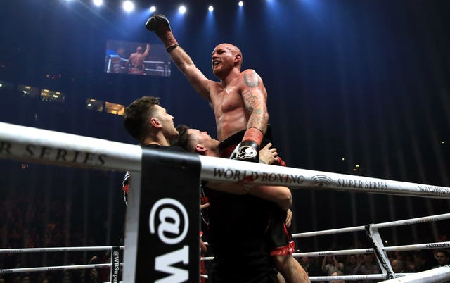 George Groves won on a unanimous points decision 